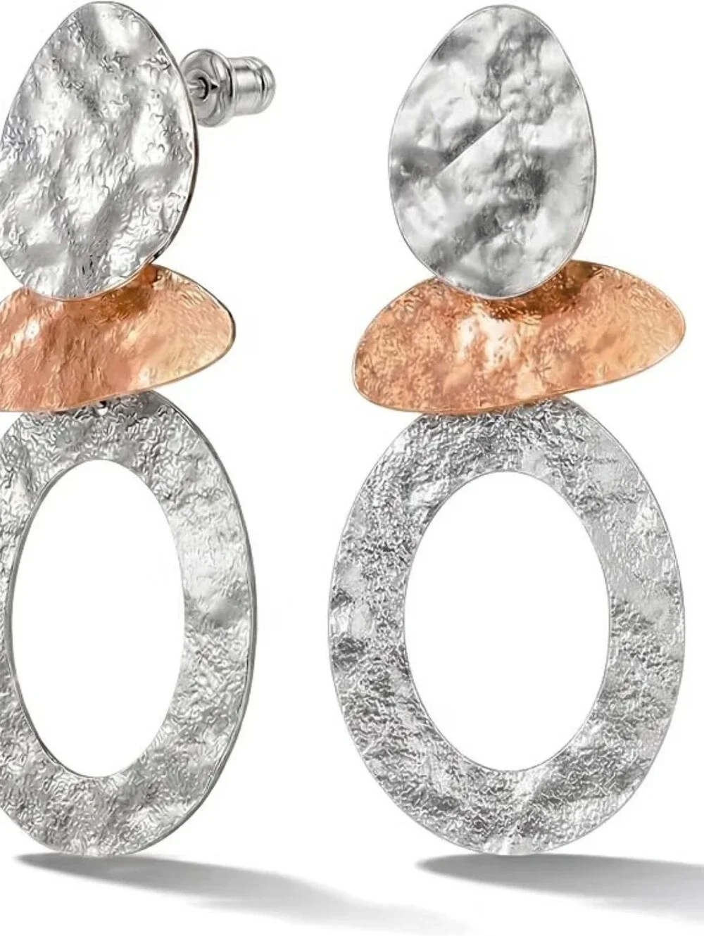 14K Gold Plated Earrings Hypoallergenic Chunky Statement Dangle Drop Boho